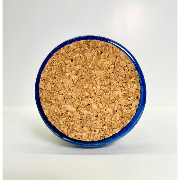 Stoneware Wall Mount Garlic Keeper - Studio Signed Pottery VTG 90s, Rustic Decor - Picture 5 of 7